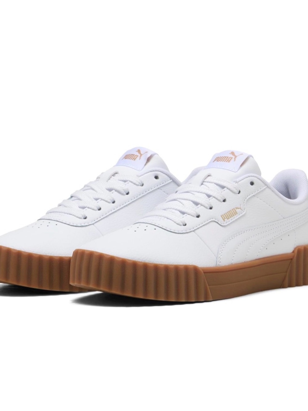 Womens White Puma Sneakers New
